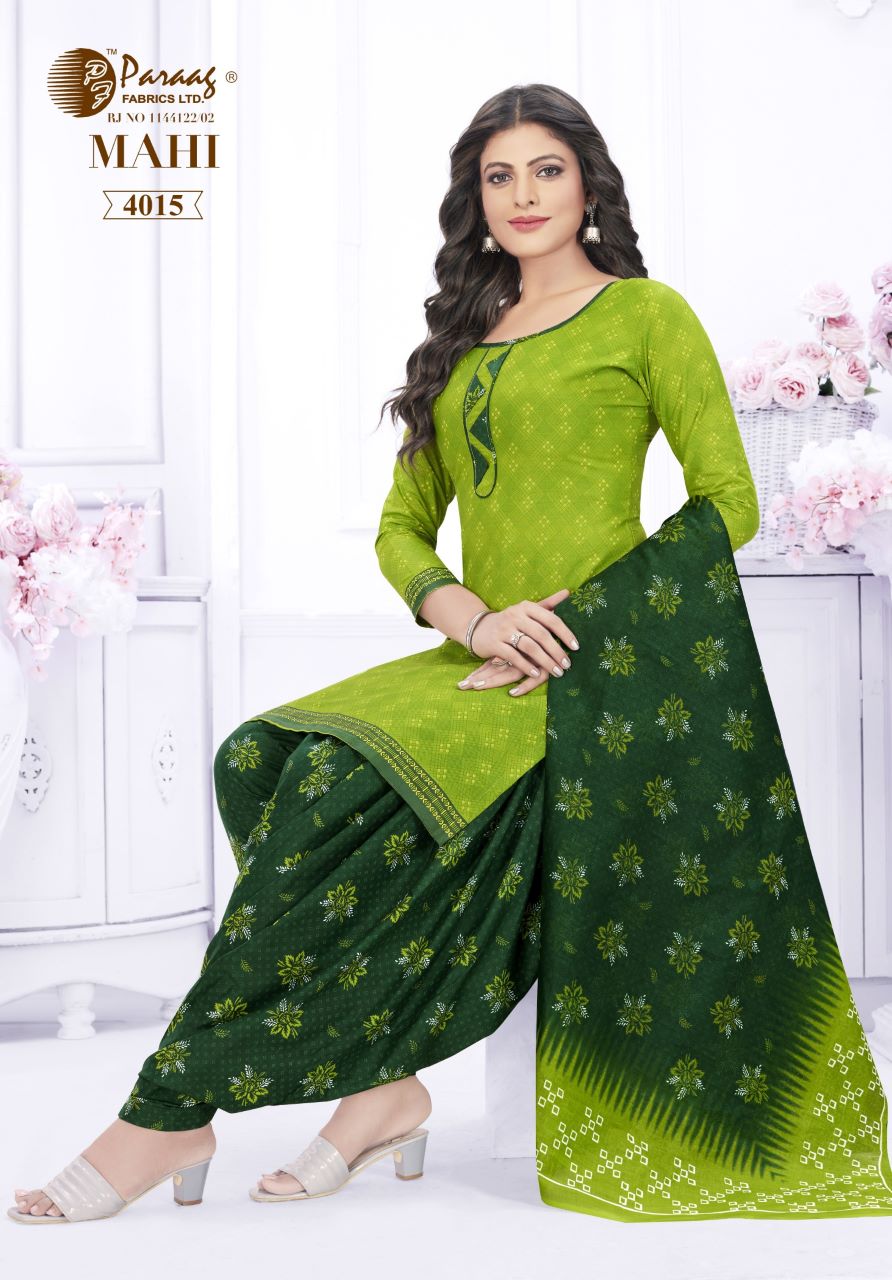 Paraag Mahi 4 Casual Wear Wholesale Dress Material Collection